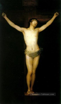 Christ crucifié Francisco de Goya Peinture à l'huile